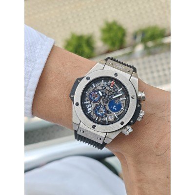 Hublot Unico Perpetual Calendar Big Bang 44mm Silver