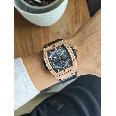 Hublot Spirit Of Big Bang King Senna Champion Kahverengi 45mm Rose