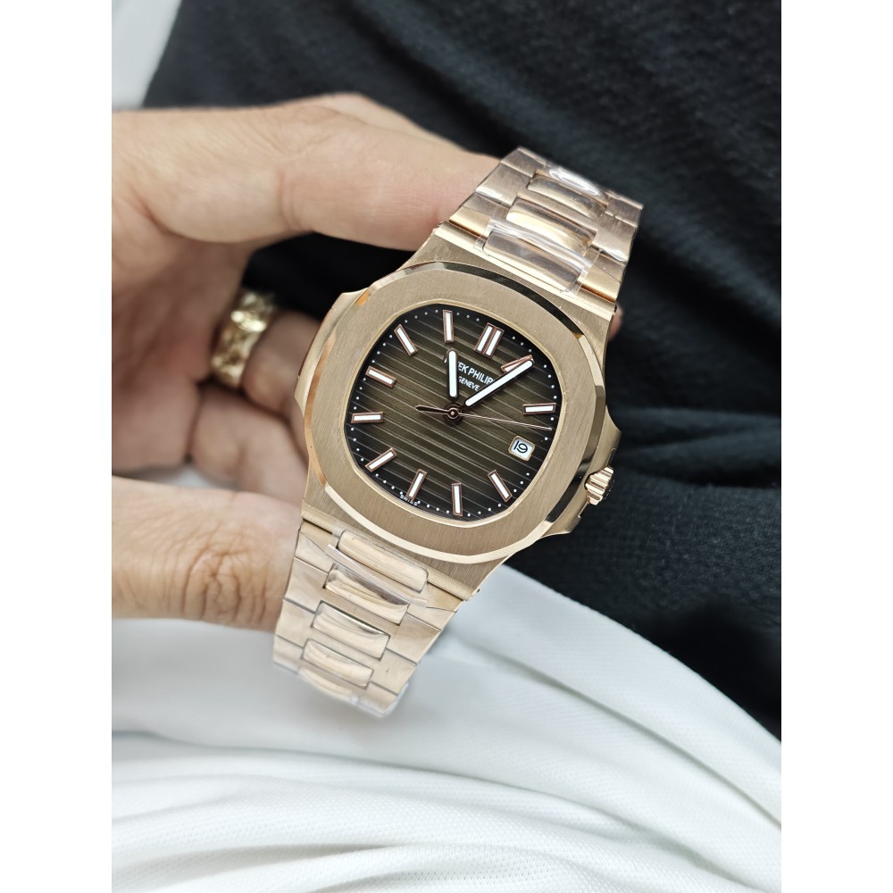 Patek Philippe Nautilus Rose Gold Brown Dial 5711/1R-001 Patek Philippe Nautilus Rose Gold Brown Dial 5711/1R-001