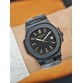 Patek Philippe Nautilus All Black Gold Details (DLC/PVD)