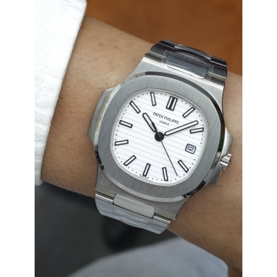 Patek Philippe Nautilus Stainless Steel White Dial 5711/1A-011