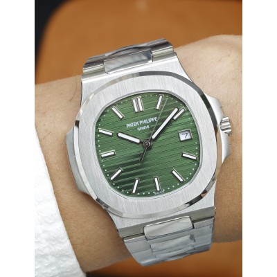 Patek Philippe Nautilus Stainless Steel Green Dial 5711/1A-014