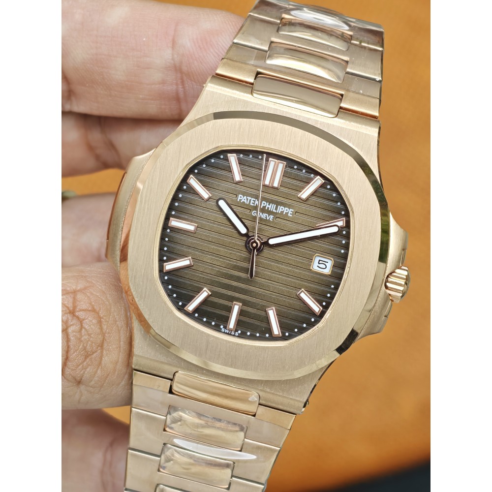Patek Philippe Nautilus Rose Gold Brown Dial 5711/1R-001 Patek Philippe Nautilus Rose Gold Brown Dial 5711/1R-001