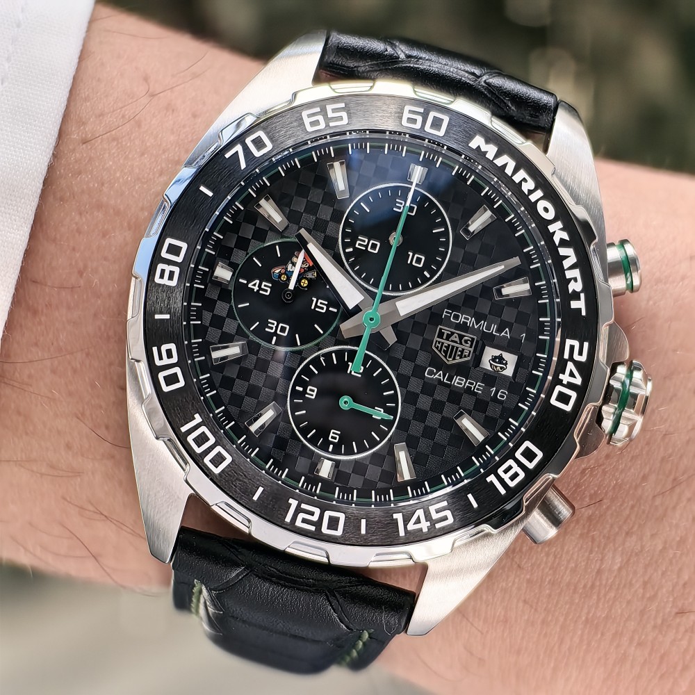 TAG HEUER MARIOKART GREEN