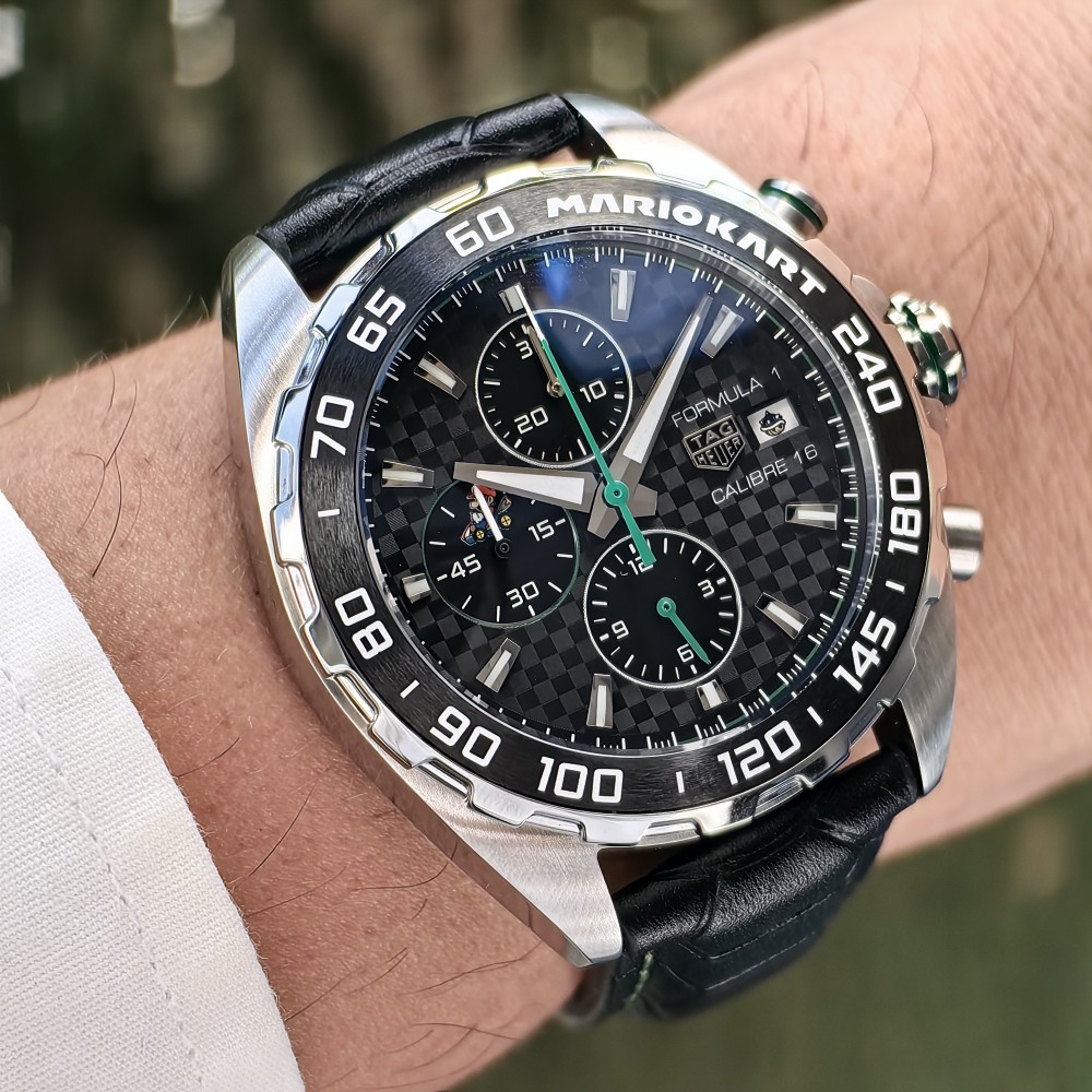TAG HEUER MARIOKART GREEN