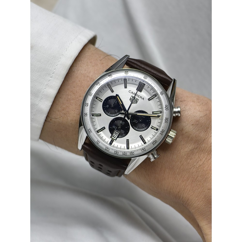 TAG HEUER CARRERA KAHVE BEYAZ