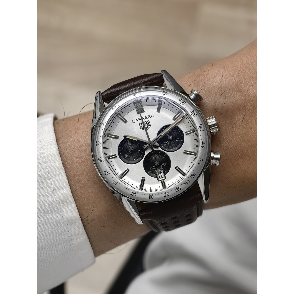 TAG HEUER CARRERA KAHVE BEYAZ