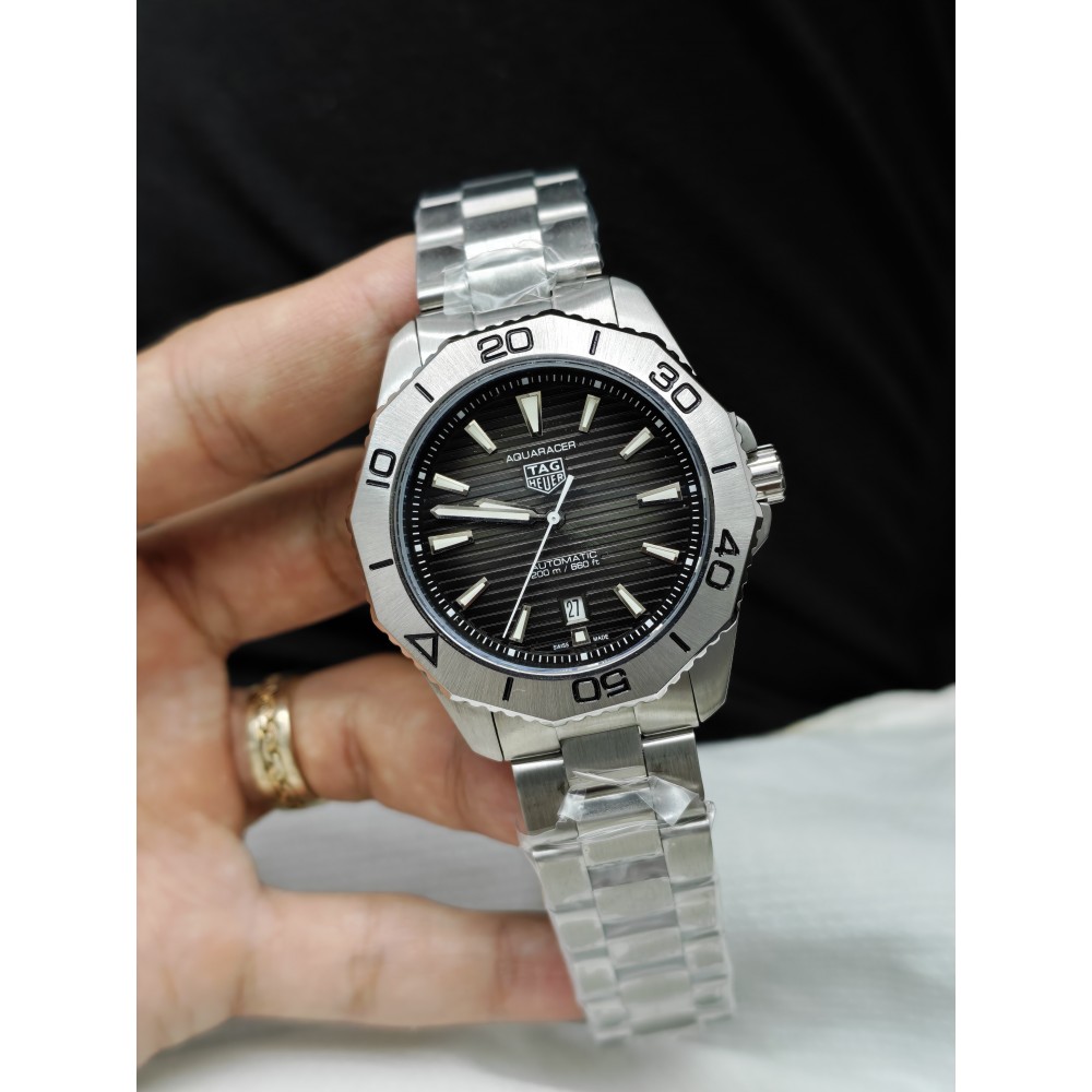 TAG Heuer Aquaracer 43mm Dumanlı Siyah (Smokey Black)