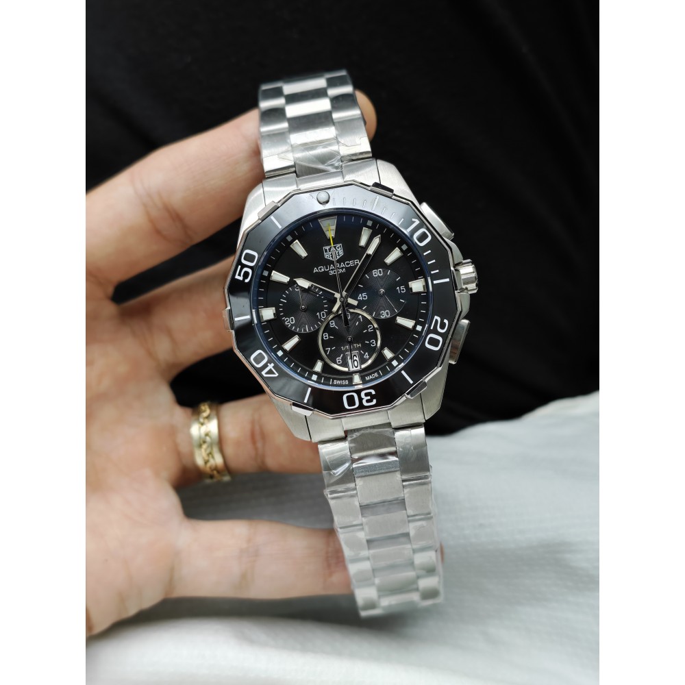 TAG Heuer Aquaracer 300M Chronograph Siyah