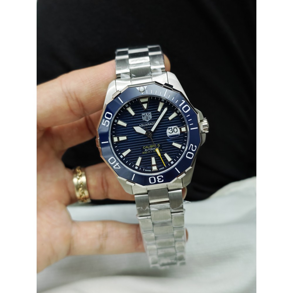 TAG Heuer Aquaracer Calibre 5 Automatic Mavi