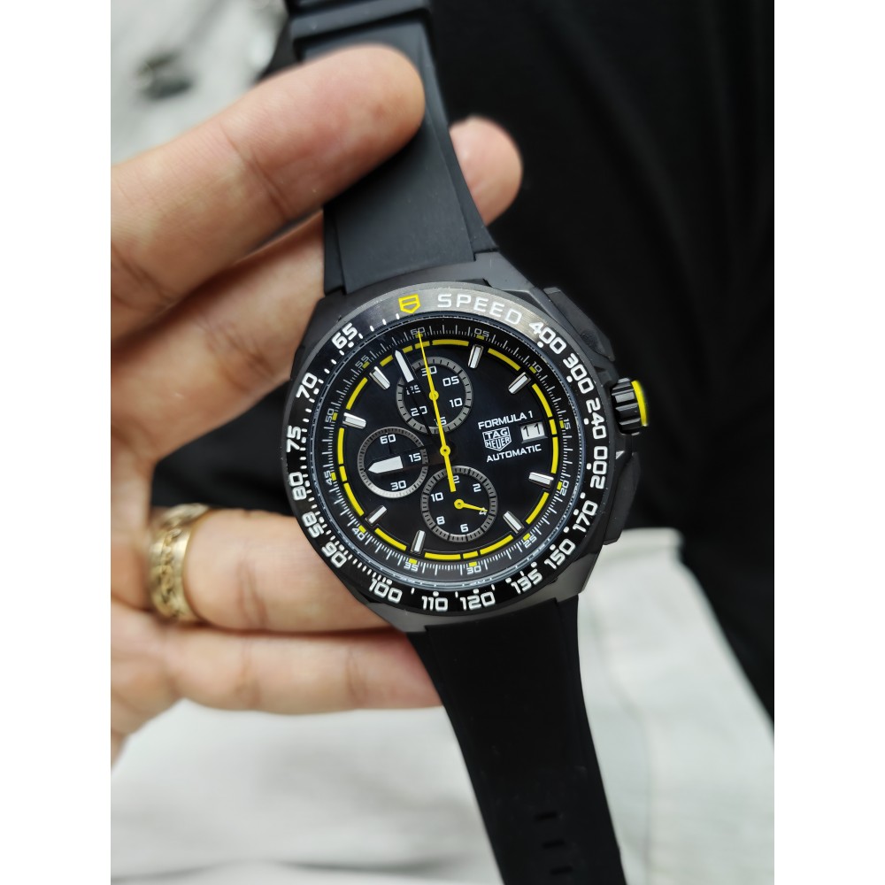  TAG Heuer Formula 1 Chronograph 44mm Siyah-Sarı