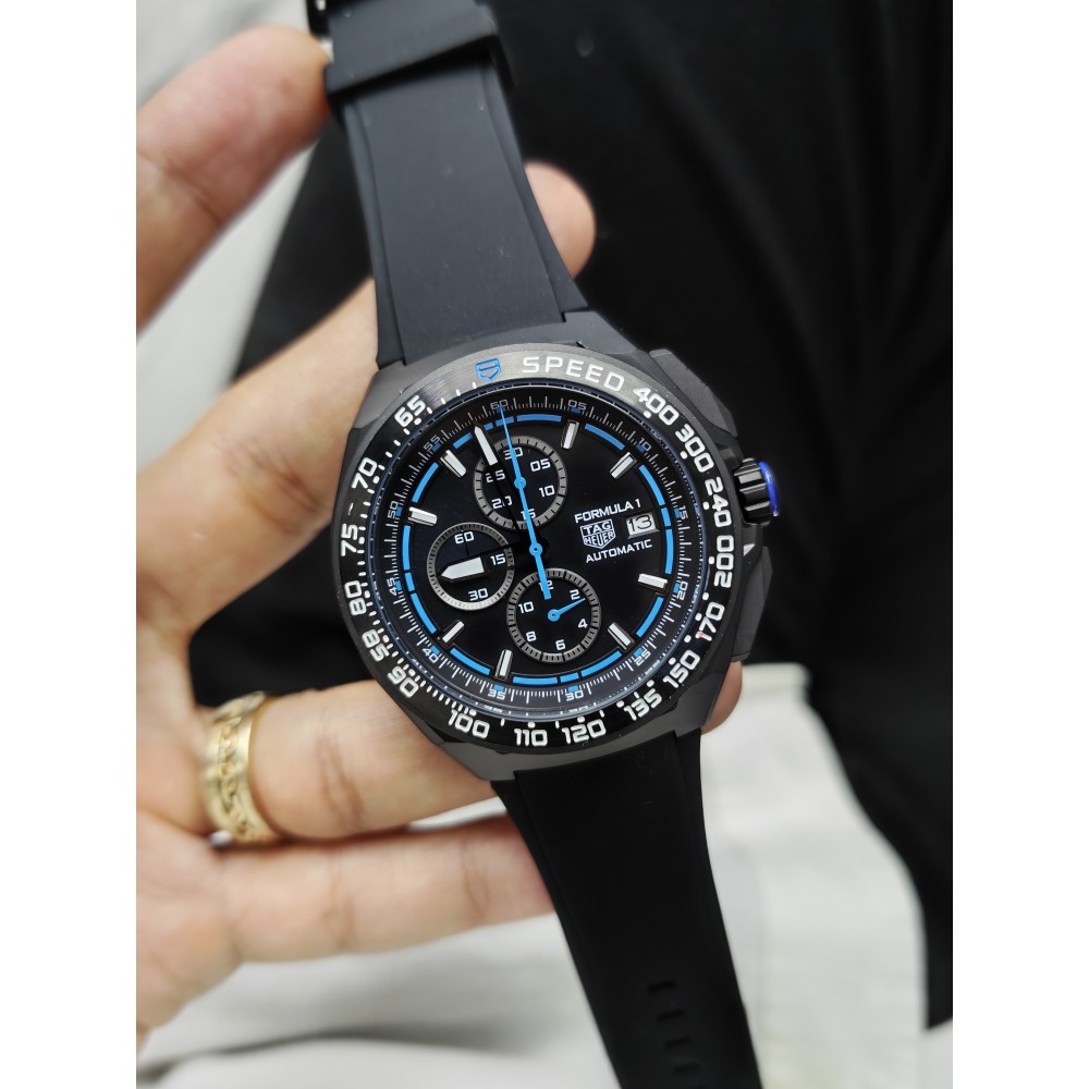  TAG Heuer Formula 1 Chronograph 44mm Siyah-Mavi