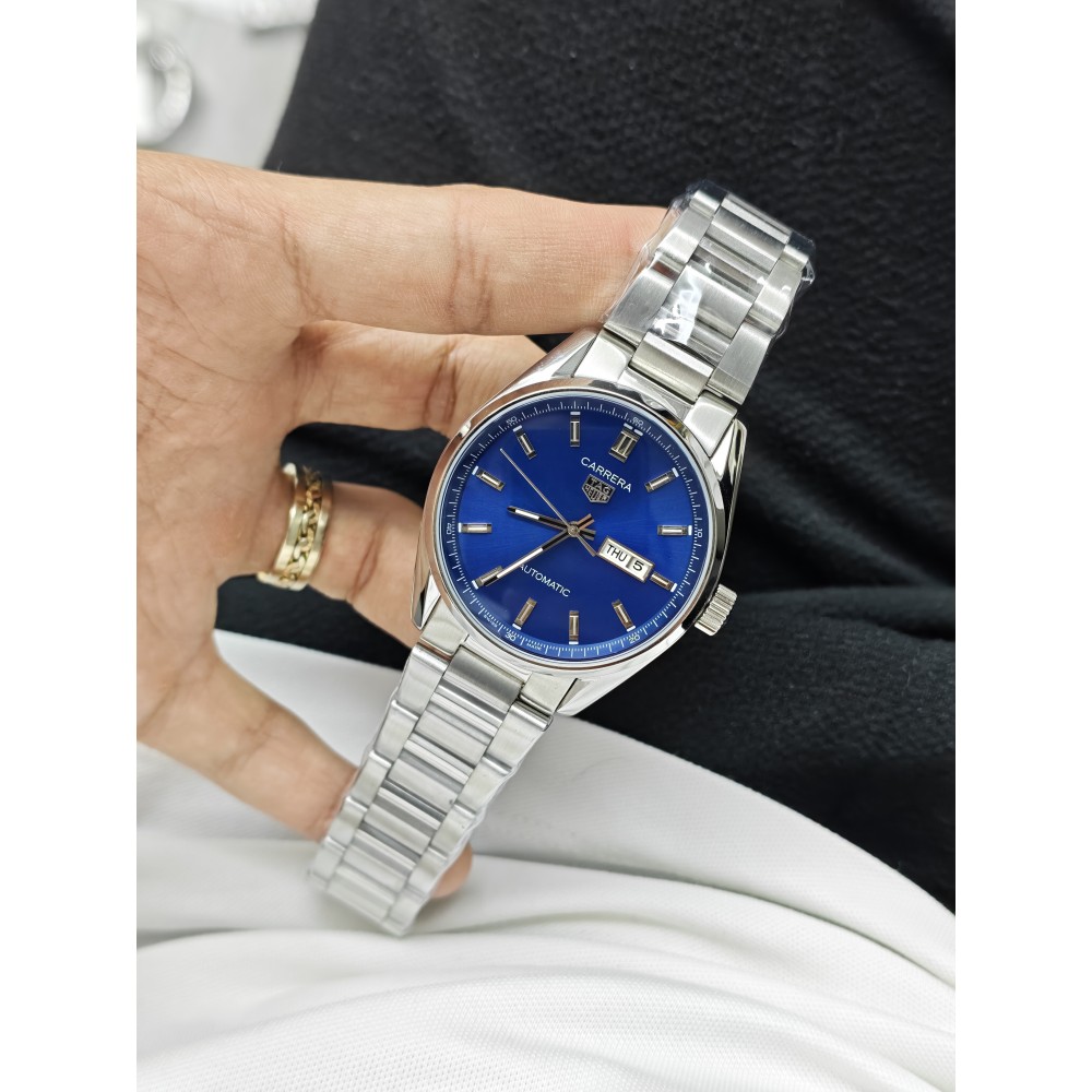 TAG Heuer Carrera Calibre 5 Day-Date Automatic 41mm Mavi
