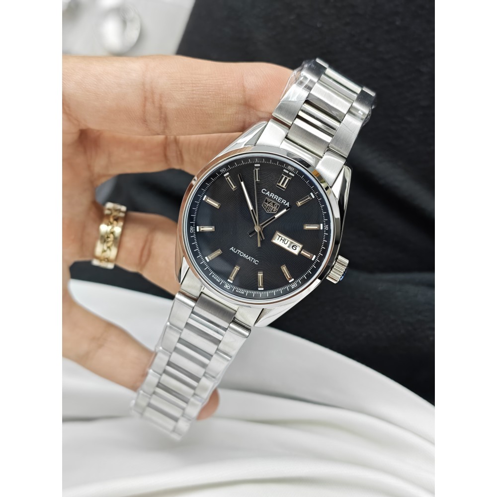 TAG Heuer Carrera Calibre 5 Day-Date Automatic 41mm Siyah