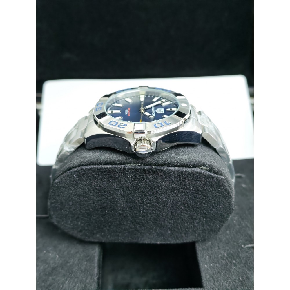 TAG Heuer Aquaracer Calibre 5 Automatic Güneş ışını (sunray) efektine sahip Mavi