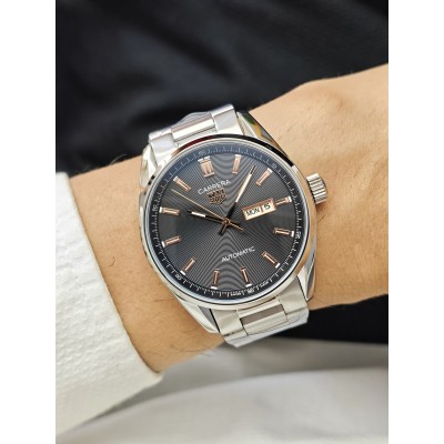 TAG Heuer Carrera Calibre 5 Day-Date Automatic 41mm Siyah Rose Gold Detay