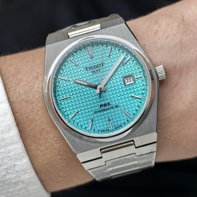 Tissot PRX Powermatic 80 Açık Yeşil Petek Kadran