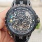 Roger Dubuis Excalibur Spider Pirelli Double Flying Tourbillon PVD Black 48mm