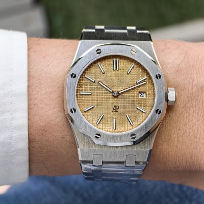 Audemars Piguet Royal Oak Şampanya Kadran