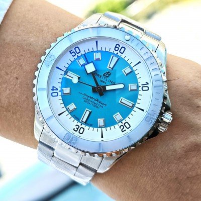 Breitling Superocean  Tiffany 44mm  Çelik Kordon