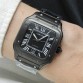 Cartier Santos Full Siyah 40mm