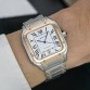 CARTIER SANTOS ROSE GOLD WHITE