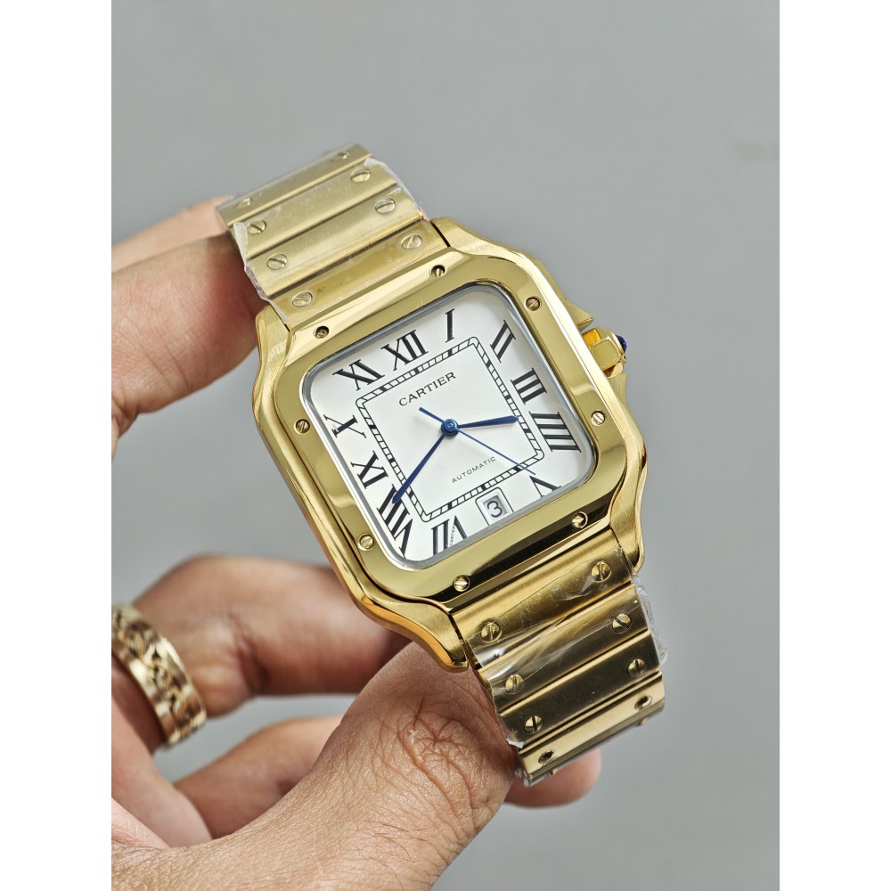 Cartier Santos de Cartier Large Yellow Gold