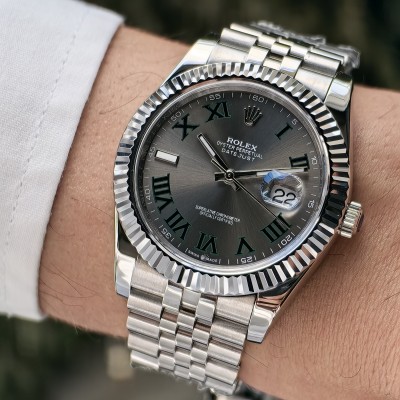 Rolex Datejust Wimbledon Silver Jubilee Kordon