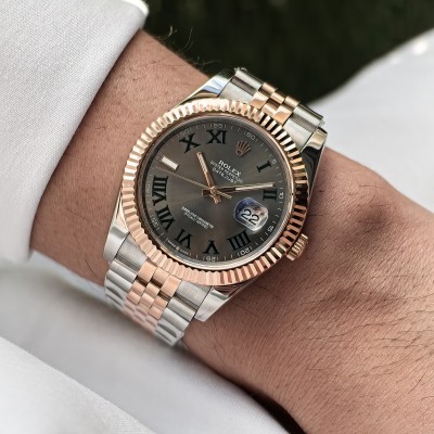 Rolex Datejust Wimbledon Rose Jubilee Kordon