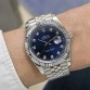 ROLEX DATEJUST BLUE DIMAOND DIAL JUBILEE