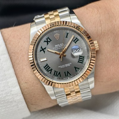 Rolex Datejust Wimbledon Rose Jubilee Kordon