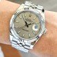 Rolex Datejust Gümüşi Kadran Jubilee Kordon Tırtıklı Bezel