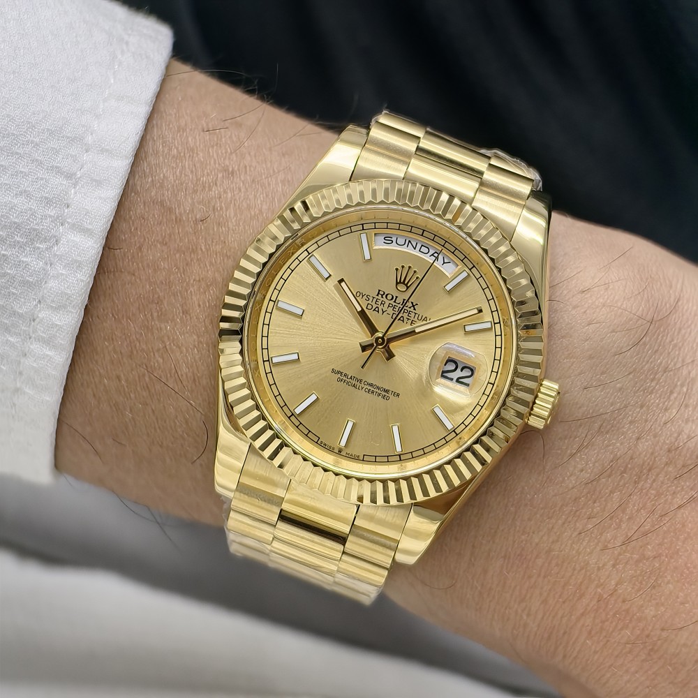Rolex Day Date Gold Gold Kadran President Bilezik  Rolex Day Date Gold Gold Kadran President Bilezik