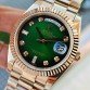 Rolex Day Date Yeşil Ombre Diamond Dial 40mm President Gold