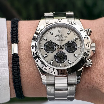 Rolex Daytona Rhodium Kadran Oyster Kordon