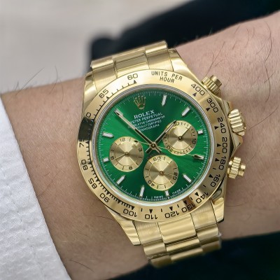 Rolex Daytona Gold Kasa Yeşil Kadran 2025