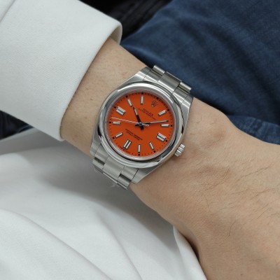 ROLEX Oyster Perpetual Orange