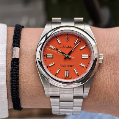 ROLEX Oyster Perpetual Orange