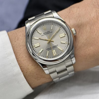 ROLEX Oyster Perpetual Grey