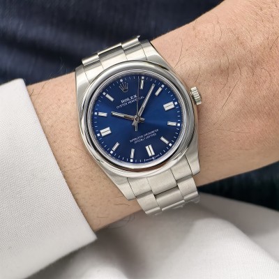 ROLEX Oyster Perpetual Blue