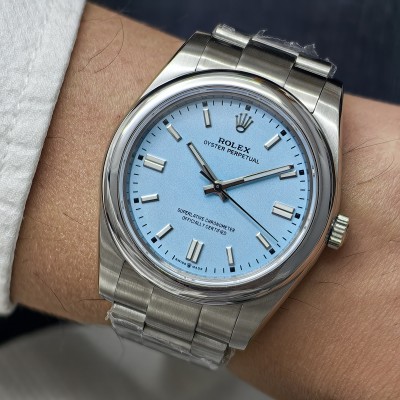 ROLEX Oyster Perpetual ICE BLUE