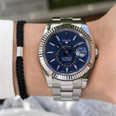 ROLEX SKY DWELLER OYSTER-BLUE DIAL