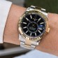 ROLEX SKY DWELLER OYSTER TWO TONE GOLD-BLACK DIAL