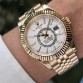 ROLEX SKY DWELLER JUBILE GOLD WHITE