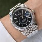 ROLEX SKY DWELLER JUBILE BLACK DIAL