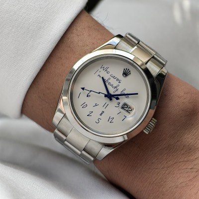 Rolex "Who Cares, I'm Already Late"