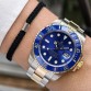 ROLEX SUBMARİNER DATE TWO TONE BLUE DIAL