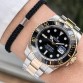 ROLEX SUBMARİNER DATE TWO TONE BLACK DIAL