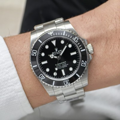 Rolex Submariner No Date Black Dial