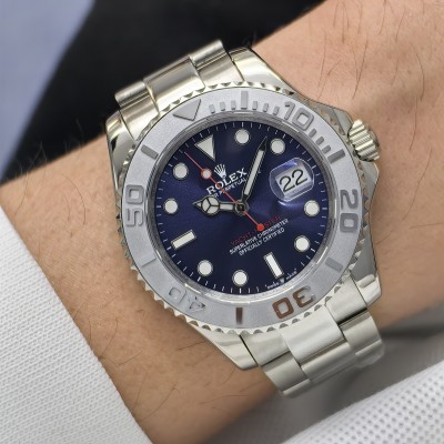 ROLEX YACHT MASTER BLUE